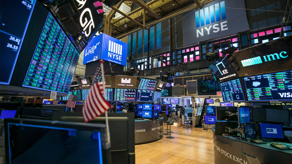 New York Stock exchange floor